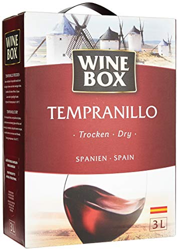 Wine Box Tempranillo Vino de la Tierra de Castilla trocken Bag-in-Box (1 x 3 l)