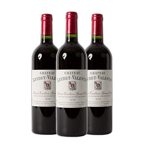 Château Leydet-Valentin – St. Emilion Grand Cru AC Rotwein Bordeaux Frankreich 2018 trocken (3x 0.75 l)