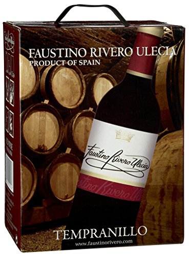 Faustino Rivero – Ulecia Tempranillo VdM Rotwein 12% Vol. – 5-l-Bag in Box