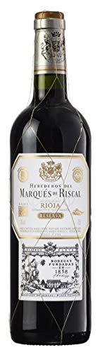 Marqués de Riscal Reserva – Trockener Rotwein in Reserva-Qualität aus der Region Rioja in Spanien (1 x 0,75l)