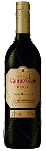 Campo Viejo Gran Reserva Rotwein – Spanischer Rotwein mit Aromen dunkler Früchte & rauchig-holzigen Nuancen – 1 x 0,75 L